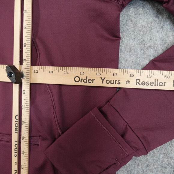 Athleta Pullover Womens Extra Small Whistler Half Zip Mock Neck Run Gym Workout - Picture 6 of 8